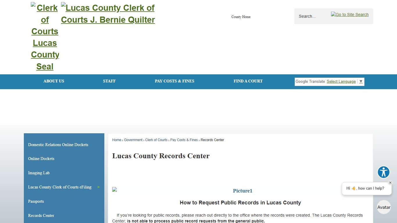 Lucas County Records Center | Lucas County, OH - Official Website